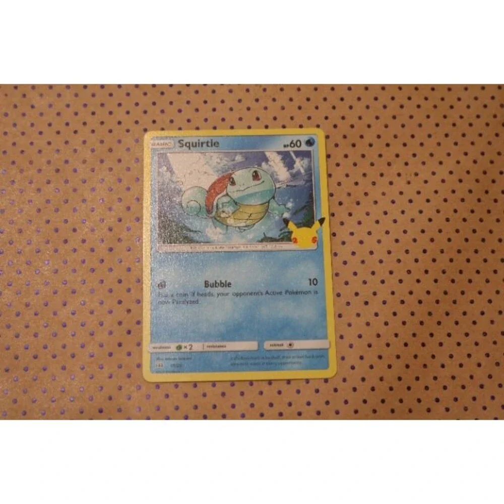 Squirtle 17/25 Pokemon Card (2021)